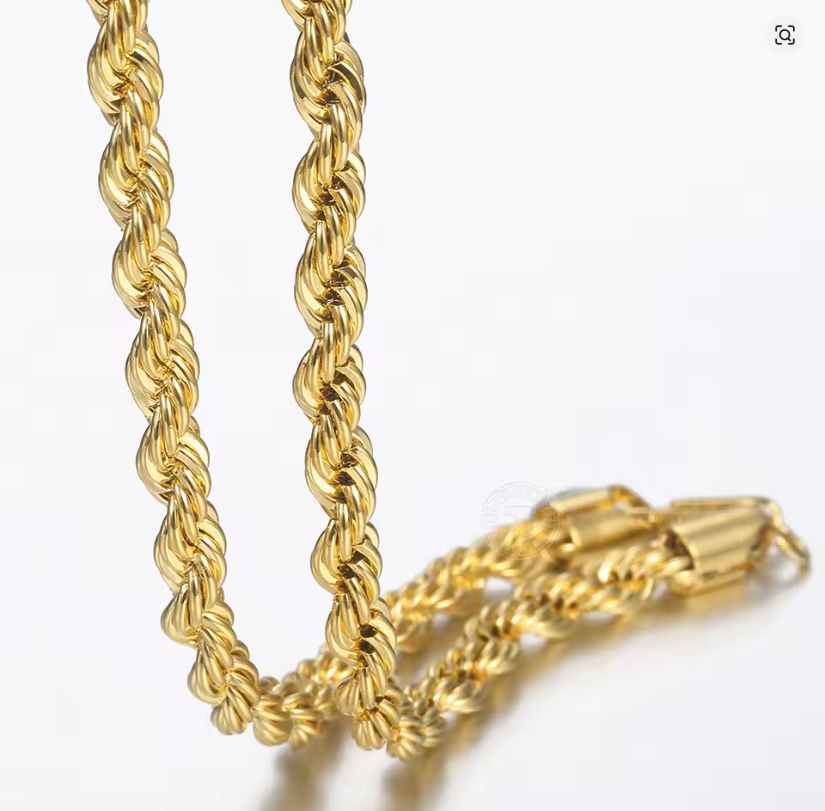 Gold Twist Chain