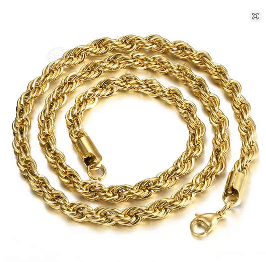 Gold Twist Chain
