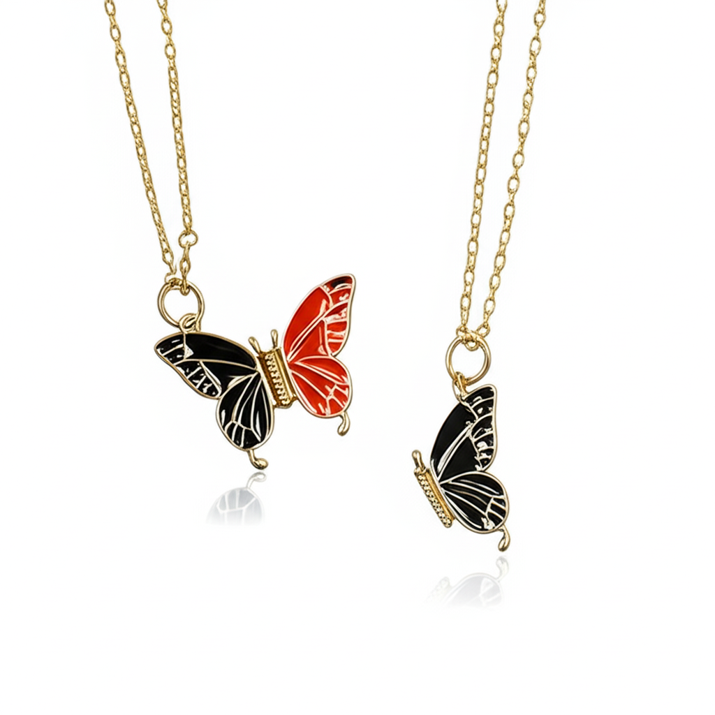 Butterfly Friendship Necklace