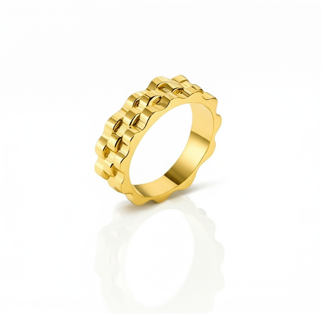 The Brick Chain link (Gold)