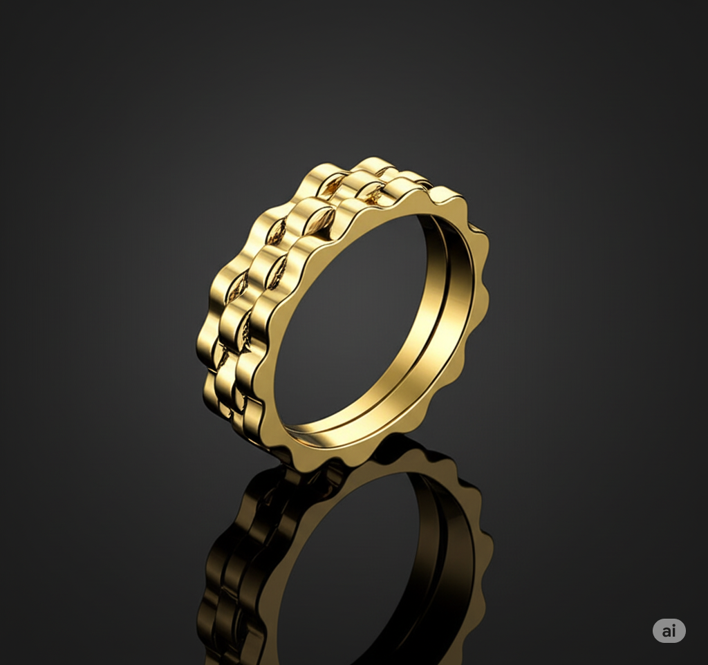 The Brick Chain link (Gold)