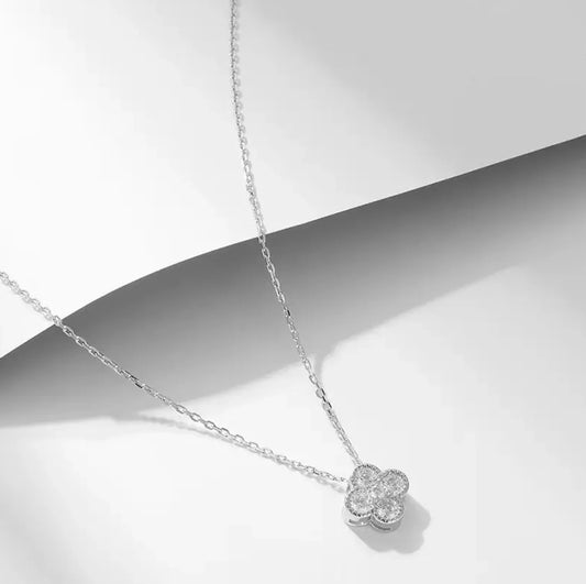 Diamond Clover Necklace
