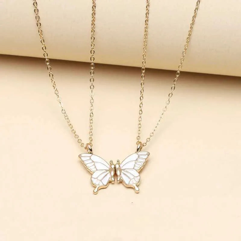 Butterfly Friendship Necklace
